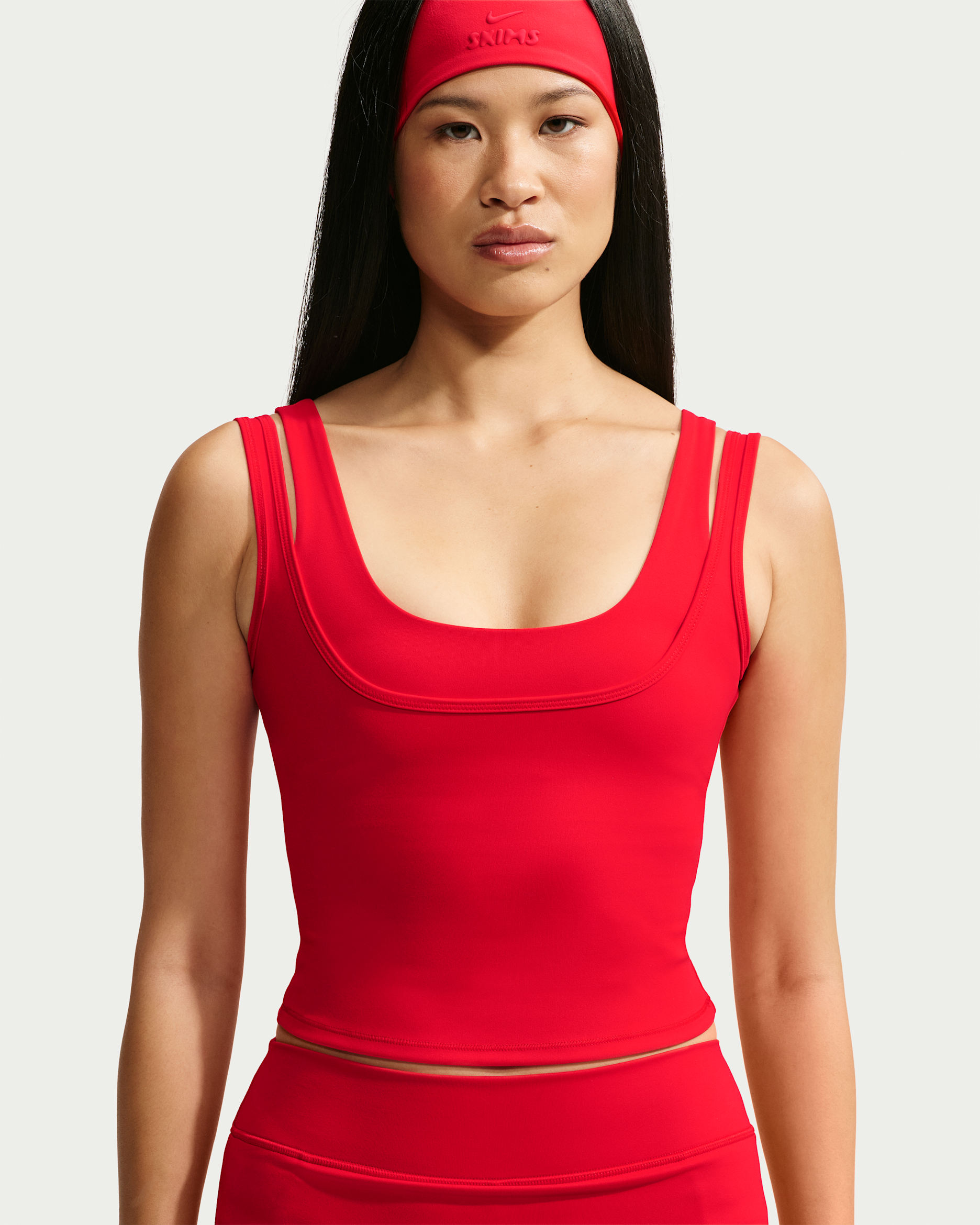 NikeSKIMS Matte Women's Double-Strap Scoop Tank Top. Nike.com